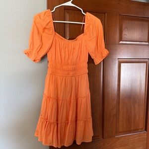 Women’s size XS orange dress